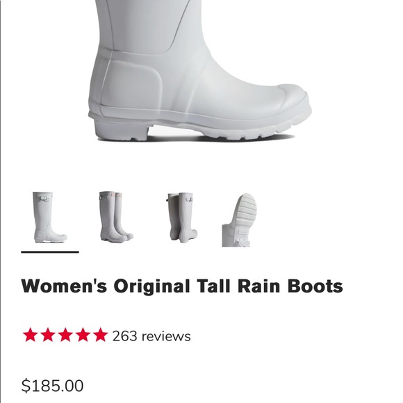 Hunter Women’s Original Tall Rain Boots - Picture 4 of 4